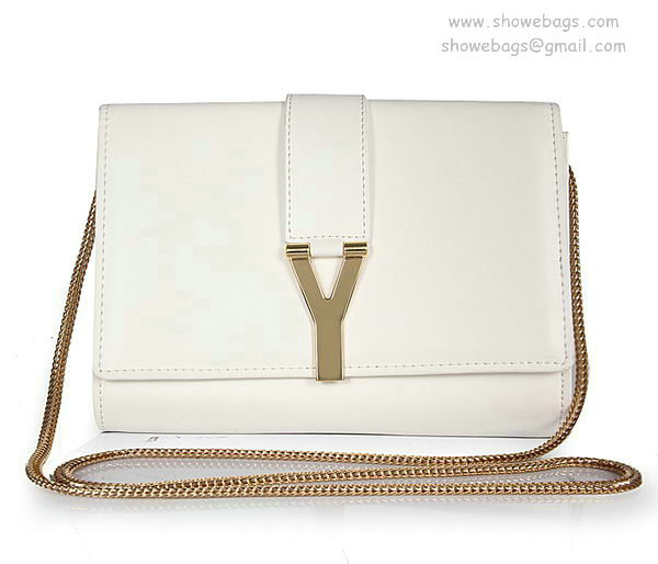 YSL chyc small travel case 311215 white - Click Image to Close